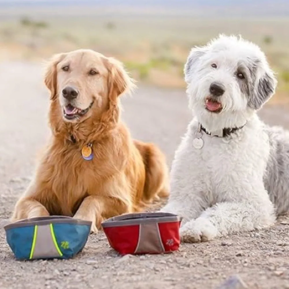 NWT Waterproof Travel Collapsible Dog Bowl